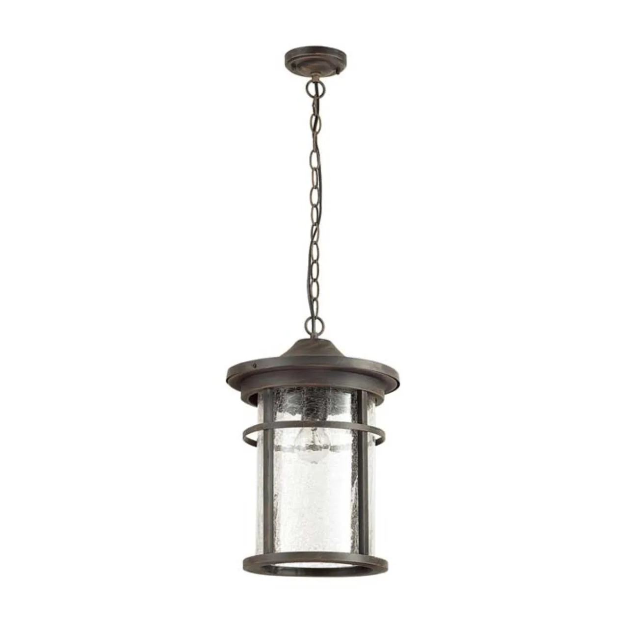 Odeon Light 4044/1 NATURE ODL18 699 коричневый/патина Уличный светильник-подвес IP44 E27 60W 220V VIRTA — главное фото товара
