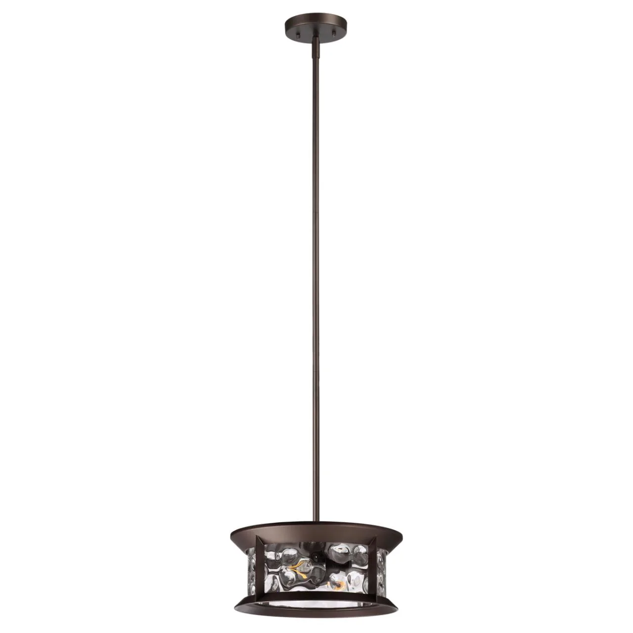 Odeon Light 4961/2 NATURE ODL22 703 темно-коричневый/стекло Ландшафтный подвес E27 2*60W IP44 MAVRET — главное фото товара