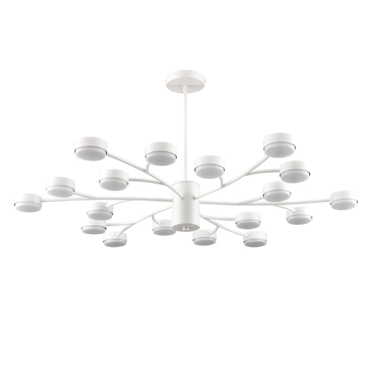 Lumion 8265/18 COMFI LN26 233 металл, белый Люстра GX53 LED 18*7W 220V TORINA — главное фото товара
