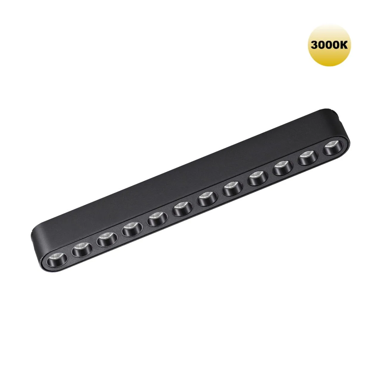 Novotech 359242 SHINO NT23 185 черный Трековый светильник для низковольтного шинопровода IP20 LED 12W 48V 1140Лм 3000К SMAL — главное фото товара
