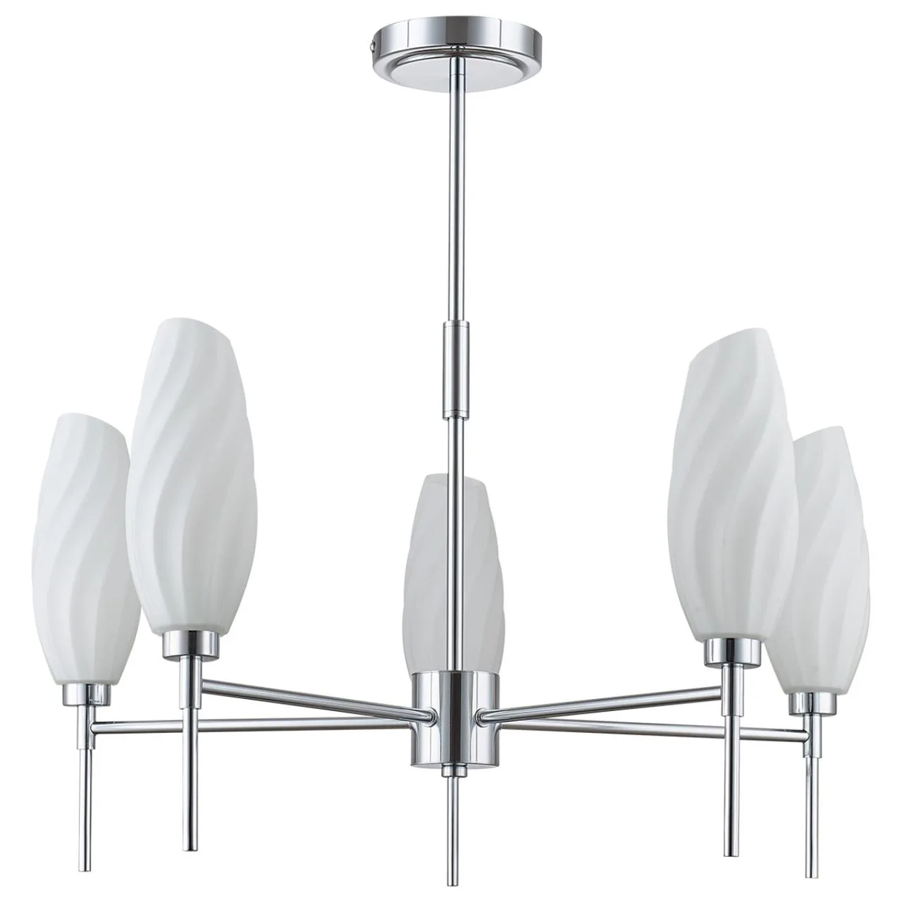Lumion 6519/5C MODERNI LN23 000 хром Люстра потолочная G9 5*40W 220V SHIVON — главное фото товара