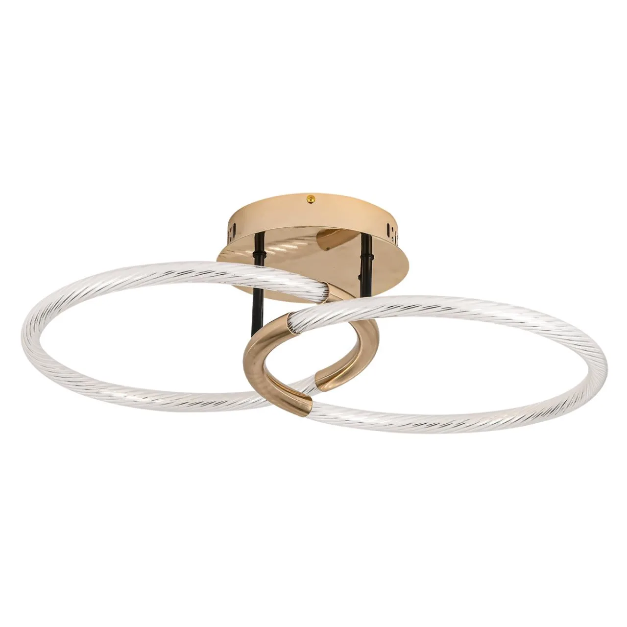 Lumion 6545/61CL LEDIO LN23 000 золотой, черный Люстра потолочнаяс ПДУ LED 33W 3000-6000K 220V LARA — главное фото товара
