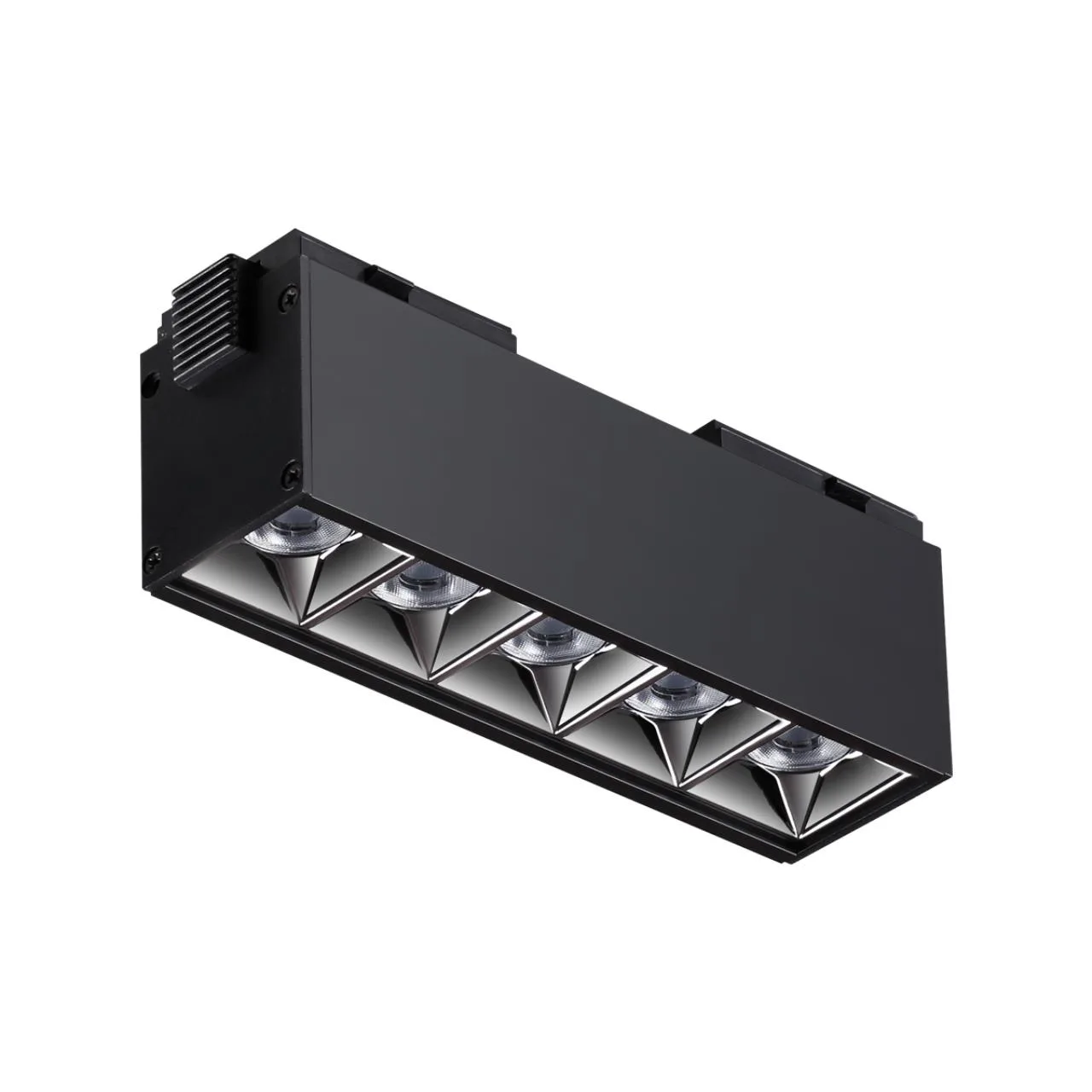 Novotech 358523 SHINO NT21 082 черный Трековый светильник для низковольного шинопровода IP20 LED 4000K 10W 48V KIT — главное фото товара