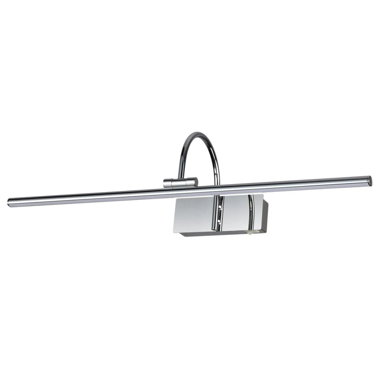 Odeon Light 4910/12WL WALLI ODL22 487 хром/металл/акрил Подсветка для картин с выкл. LED 12W 4000К 690Лм GEBA — главное фото товара