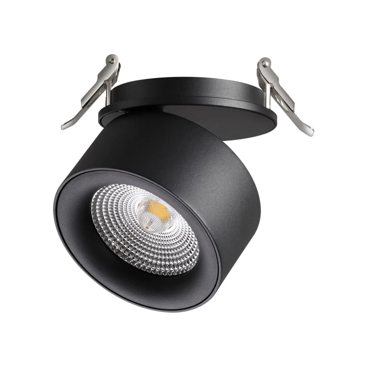 Novotech 358783 SPOT NT21 526 черный Светильник встраиваемый светодиодный IP20 LED 25W 4000K 2200Лм 100-265V GRODA — главное фото товара