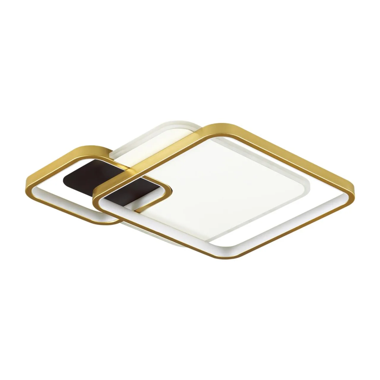 Lumion 5243/59CL LEDIO LN26 290 белый, черный, матовое золото Люстра потолочная диммир. с ДУ LED 59W 220V SCOTT — главное фото товара