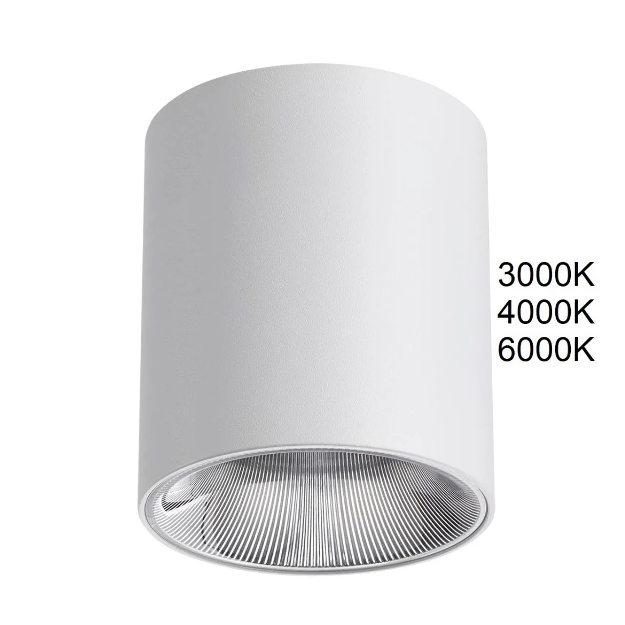 Odeon Light 7139/12CL HIGHTECH ODL26 325 светильник белый/металл IP20 LED 12W 840Лм 3000K/4000K/6000K 36° 220-240V BRIM — главное фото товара