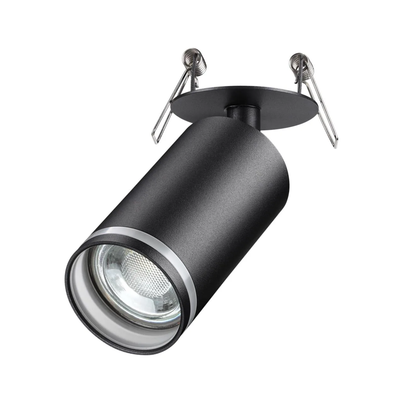 Novotech 370881 SPOT NT22 573 черный Cветильник встраиваемый IP20 GU10 9W 220V ULAR — главное фото товара