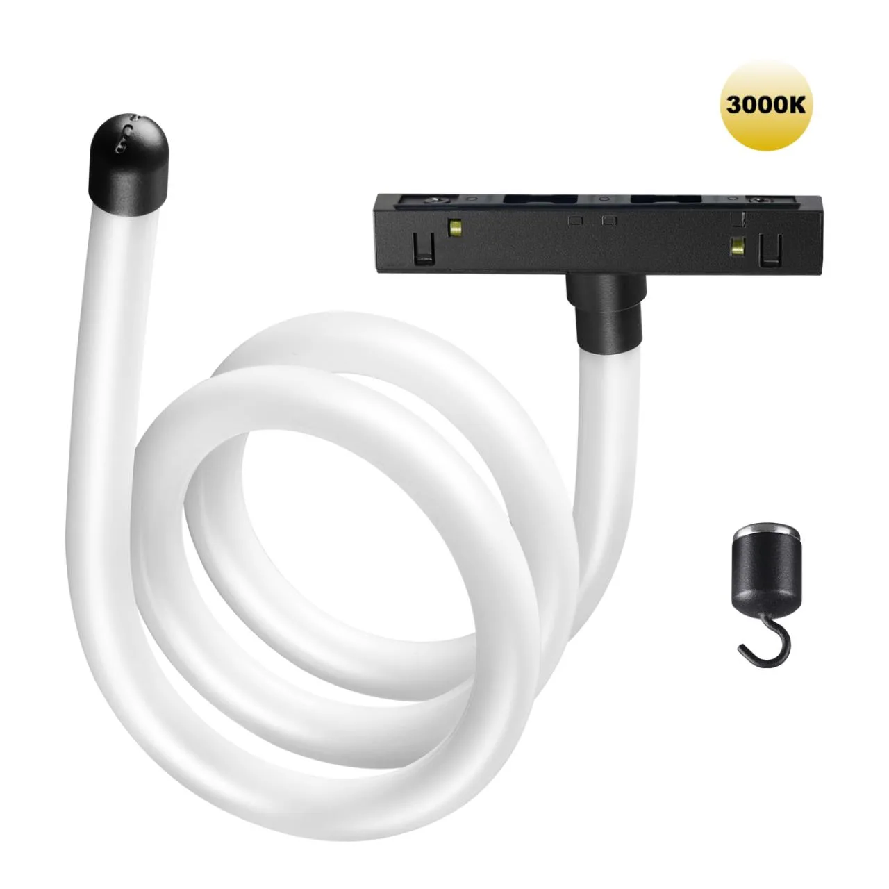 Novotech 359137 KONST NT23 144 черный Трековый светильник для низковольтного шинопровода FLUM IP20 LED 3000К 14W 48V 1400Лм RAMO — главное фото товара