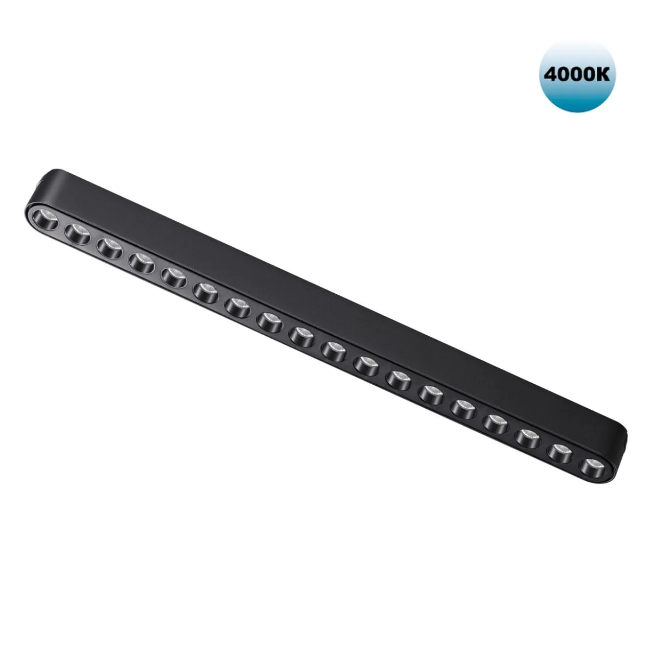 Novotech 359078 SHINO NT23 185 черный Трековый светильник для низковольтного шинопровода IP20 LED 18W 48V 4000K 1710Лм SMAL — главное фото товара
