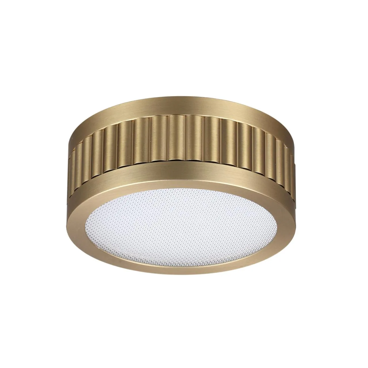 Odeon Light 7013/7CL HIGHTECH ODL25 331 Потолочный св-к металл/под латунь IP20 7W CRI>90 3000K 220V MANCHESTER — главное фото товара