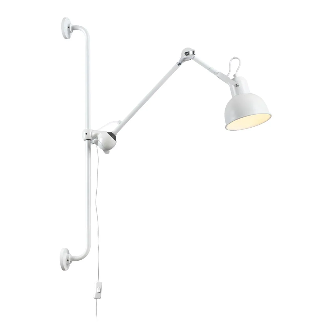 Odeon Light 4126/1WA MODERN ODL19 461 белый Бра на кронштейне Е14 1*40W ARTA — главное фото товара