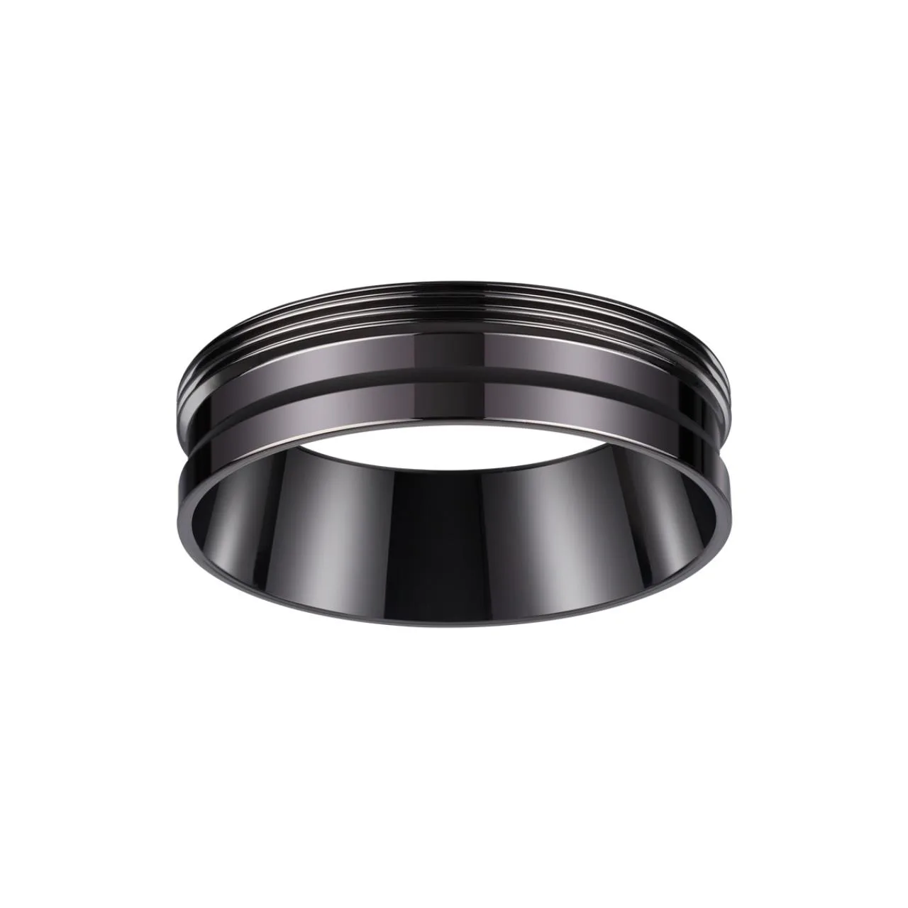 Novotech 370704 KONST NT19 173 черный хром Декоративное кольцо для арт. 370681-370693 IP20 UNITE — главное фото товара
