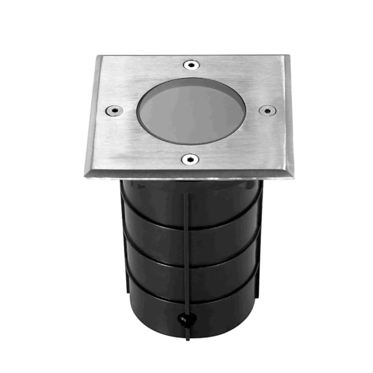 Novotech 369952 STREET NT14 401 черный Ландшафтный светильник IP67 GU10 9W 220V GROUND — главное фото товара