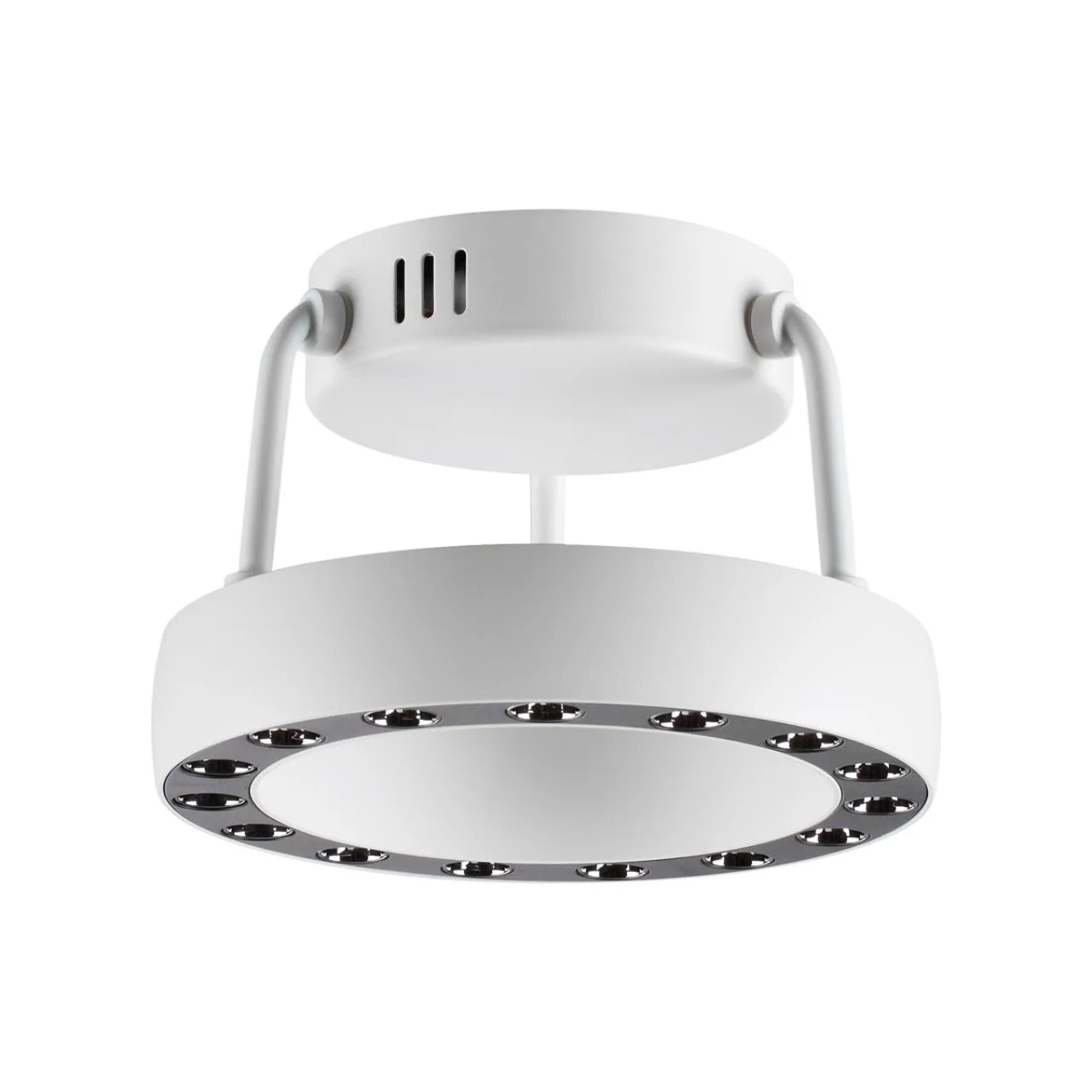 Novotech 359397 OVER NT24 278 белый Светильник накладной светодиодный IP20 LED 12W вниз/5W вверх 220V 1360Лм 3000K TURN — главное фото товара