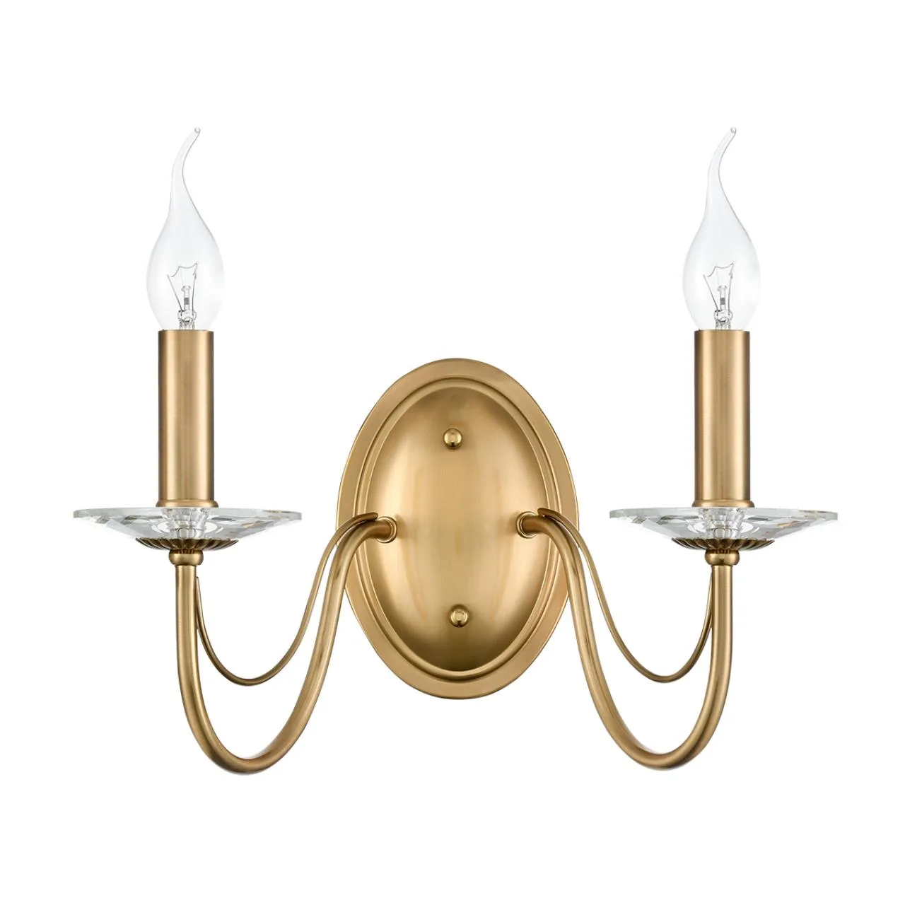 Lumion 8033/2W CLASSI LN26 000 металл/стекло, медь/прозрачный Бра E14 2*40W 220V INCANTO — главное фото товара