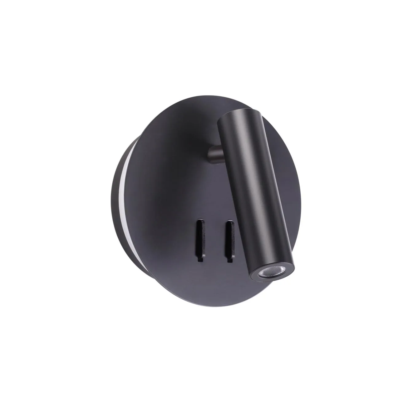 Odeon Light 3911/9WL HIGHTECH ODL20 471 черн/металл Наст-й св-к с лампой д/чтения с выкл LED 9W 3000K 220V BEAM — главное фото товара