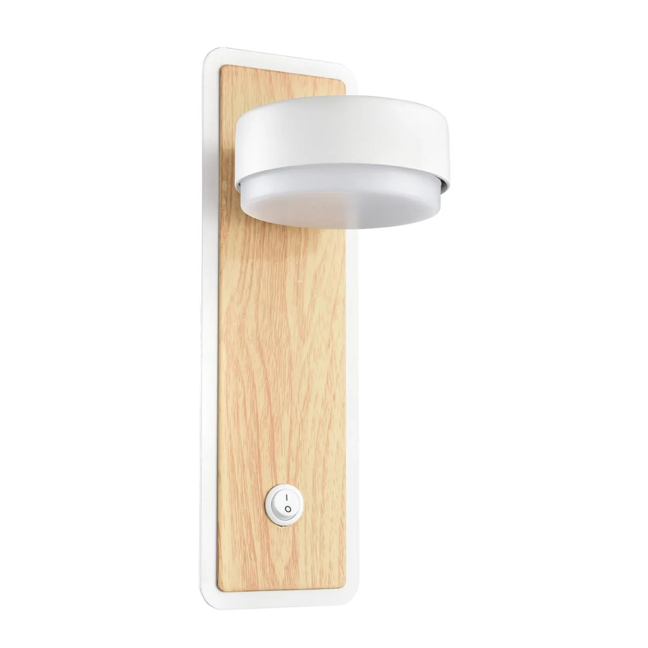 Lumion 8263/1W COMFI LN26 432 металл, белый/дерево Бра GX53 LED 1*7W 220V LELAND — главное фото товара