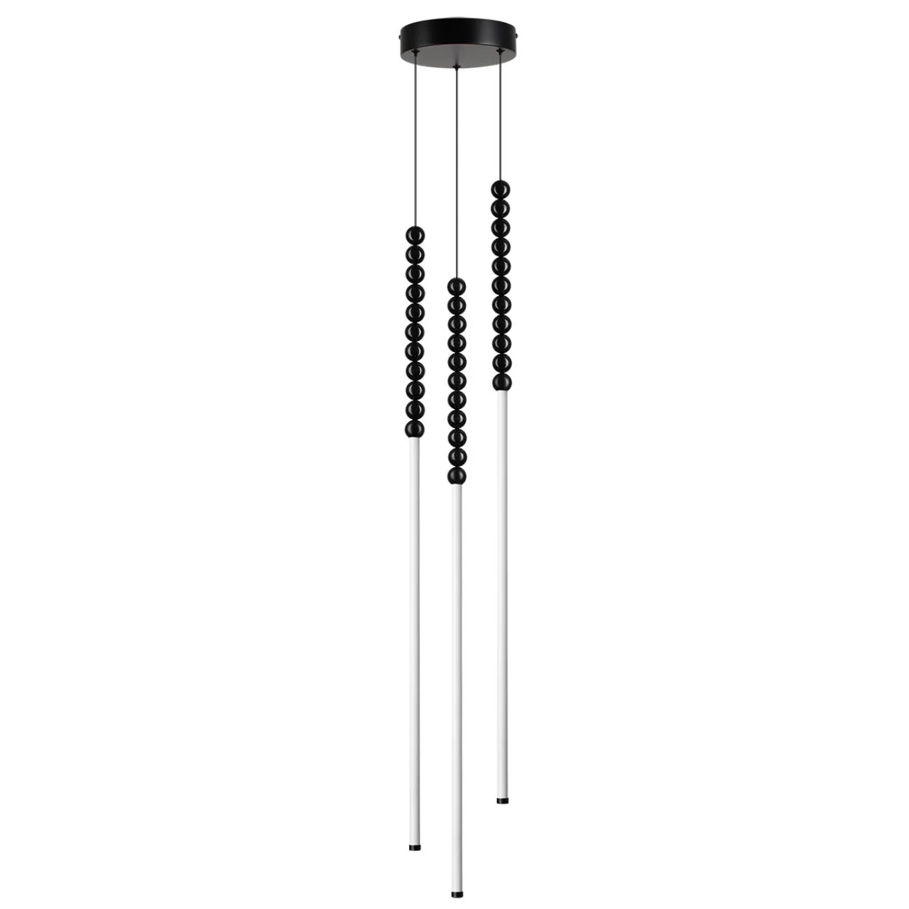 Odeon Light 7149/33L HIGHTECH ODL26 221 светильник черный/акрилл/металл IP20 LED 32W 2200Лм 3500K 300° 220V MONELLA — главное фото товара