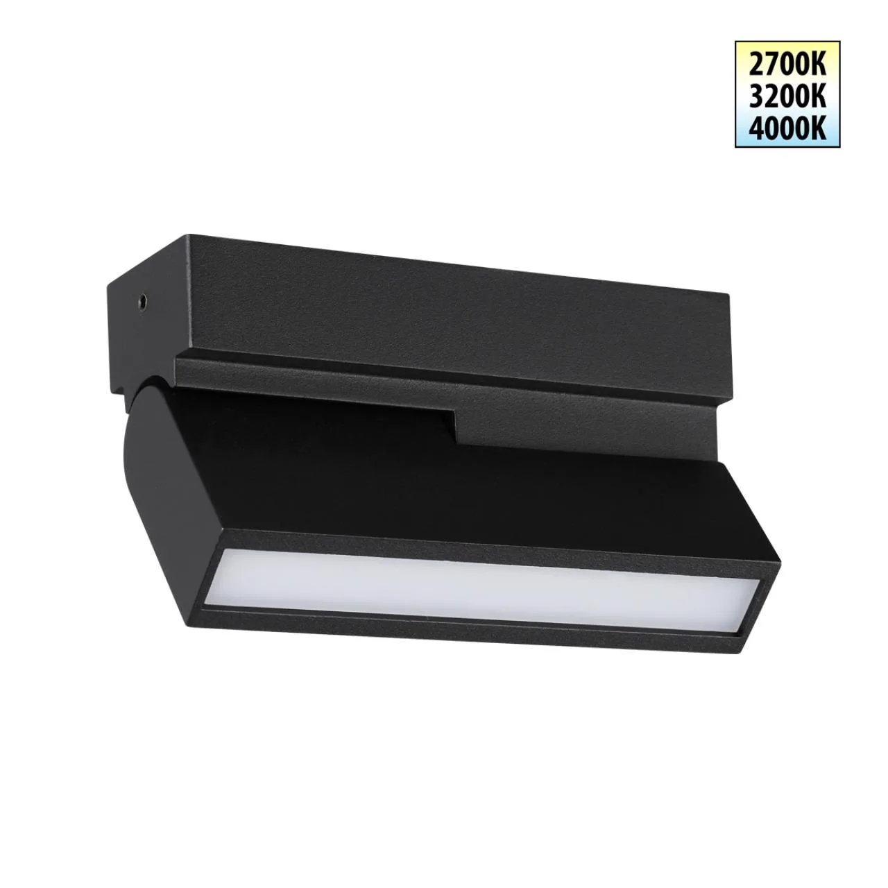 Novotech 359765 OVER NT25 398 черный Светильник накладной с перекл. цв. температуры IP20 LED 6W 180-265V 2700К/3200К/4000К EOS — главное фото товара
