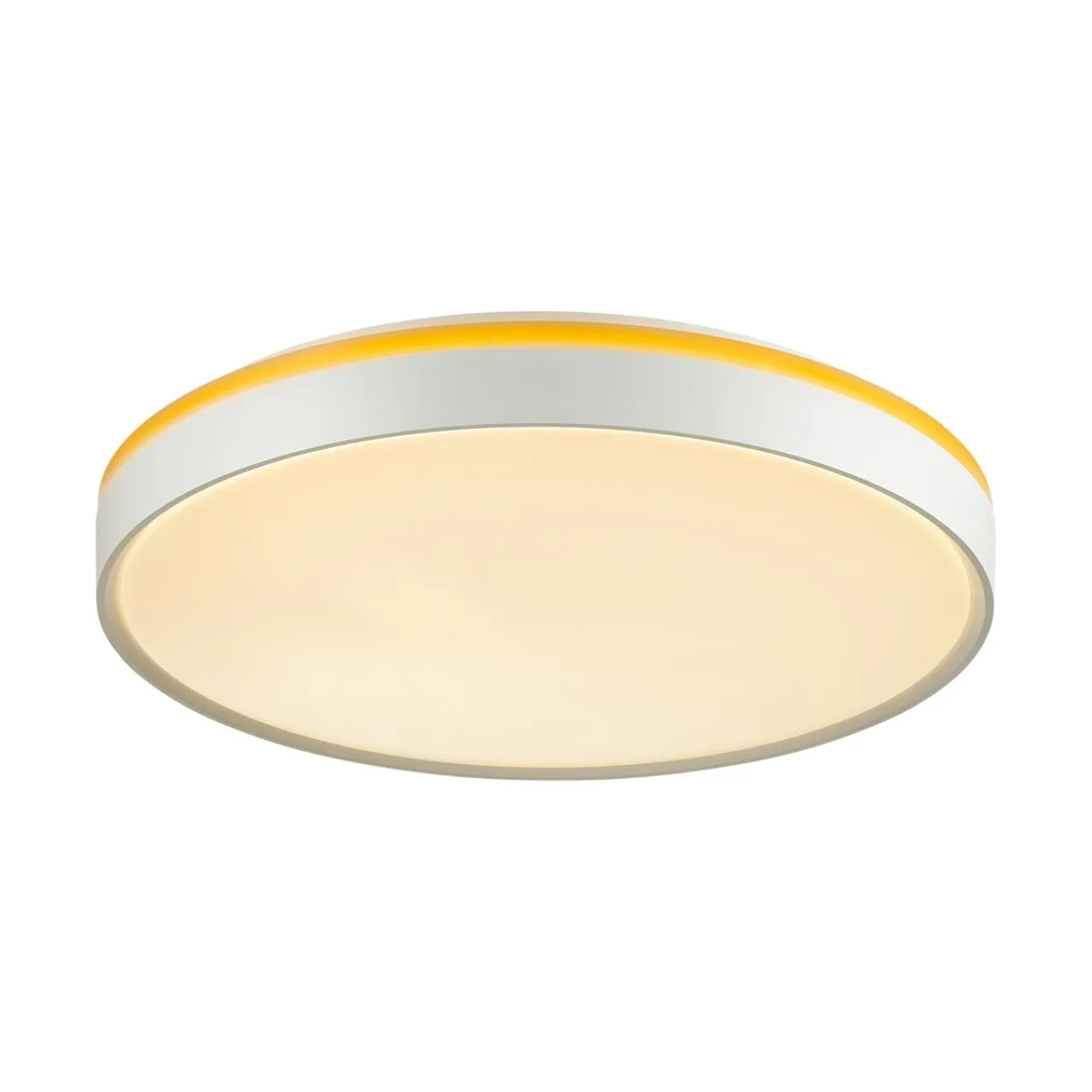СОНЕКС 7709/ELN COLOR SN 154 Светильник пластик/желтый LED 76Вт 3000/4000/6000К D500 IP43 CCT KEZO YELLOW — главное фото товара