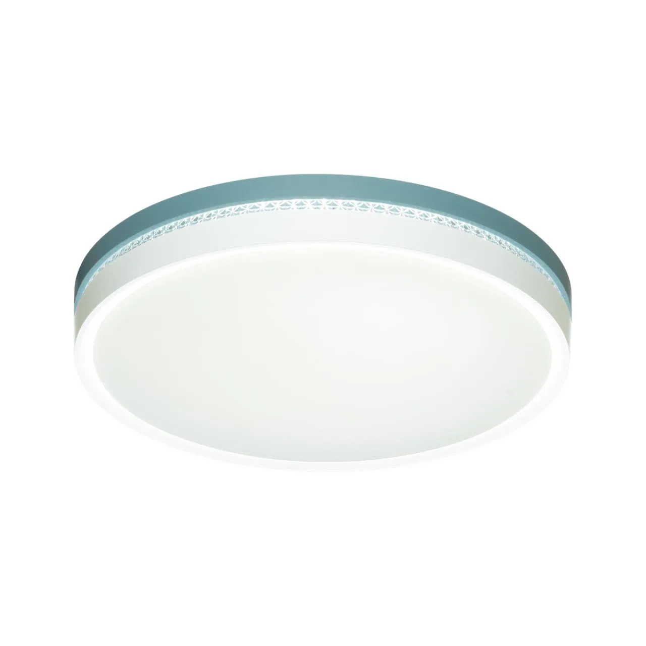 СОНЕКС 7669/DLN COLOR SN 98 Светильник пластик/белый/голубой LED 48Вт 3000/4000/6000К D415 IP43 CCT NOHAVA BLUE — главное фото товара