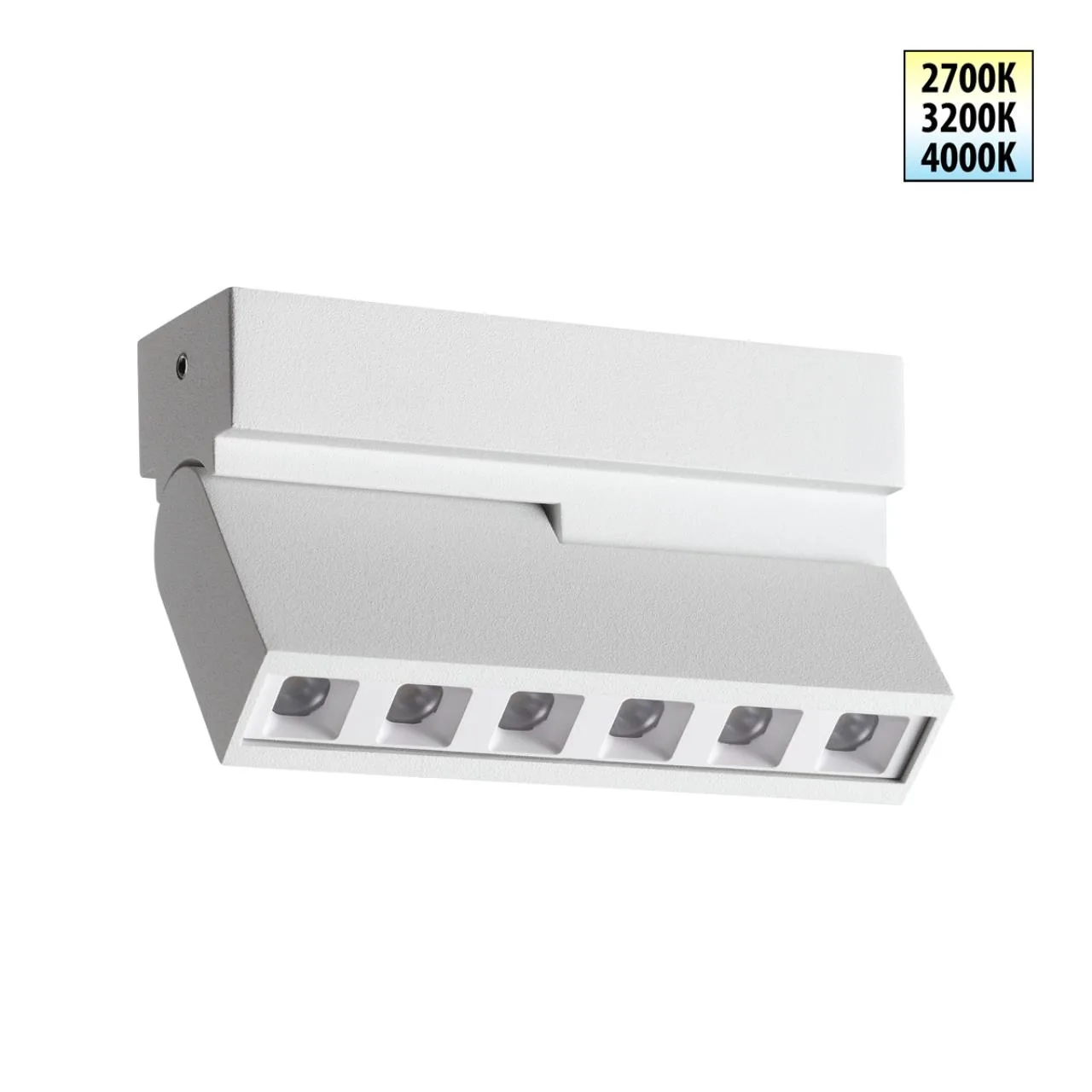 Novotech 359762 OVER NT25 396 белый Светильник накладной с перекл. цв. температуры IP20 LED 6W 180-265V 2700К/3200К/4000К EOS — главное фото товара
