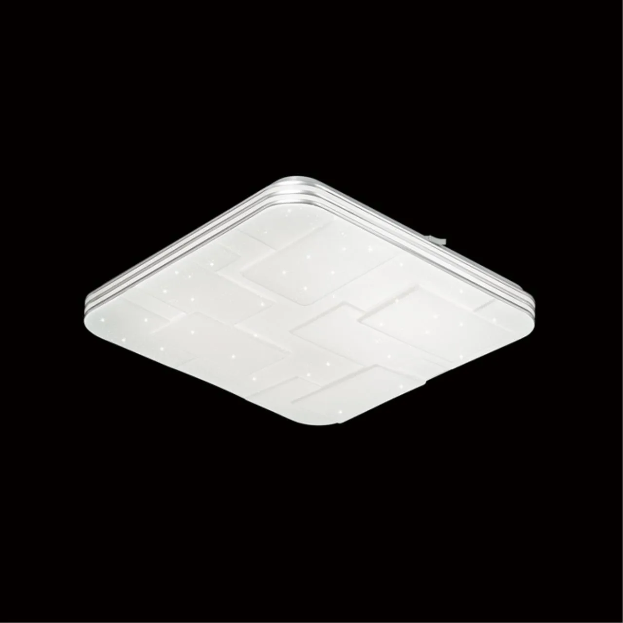 СОНЕКС 2085/DL PALE SN 000 Светильник пластик/белый LED 48Вт 3000-6300K 410х410 IP43 пульт ДУ NORES — главное фото товара