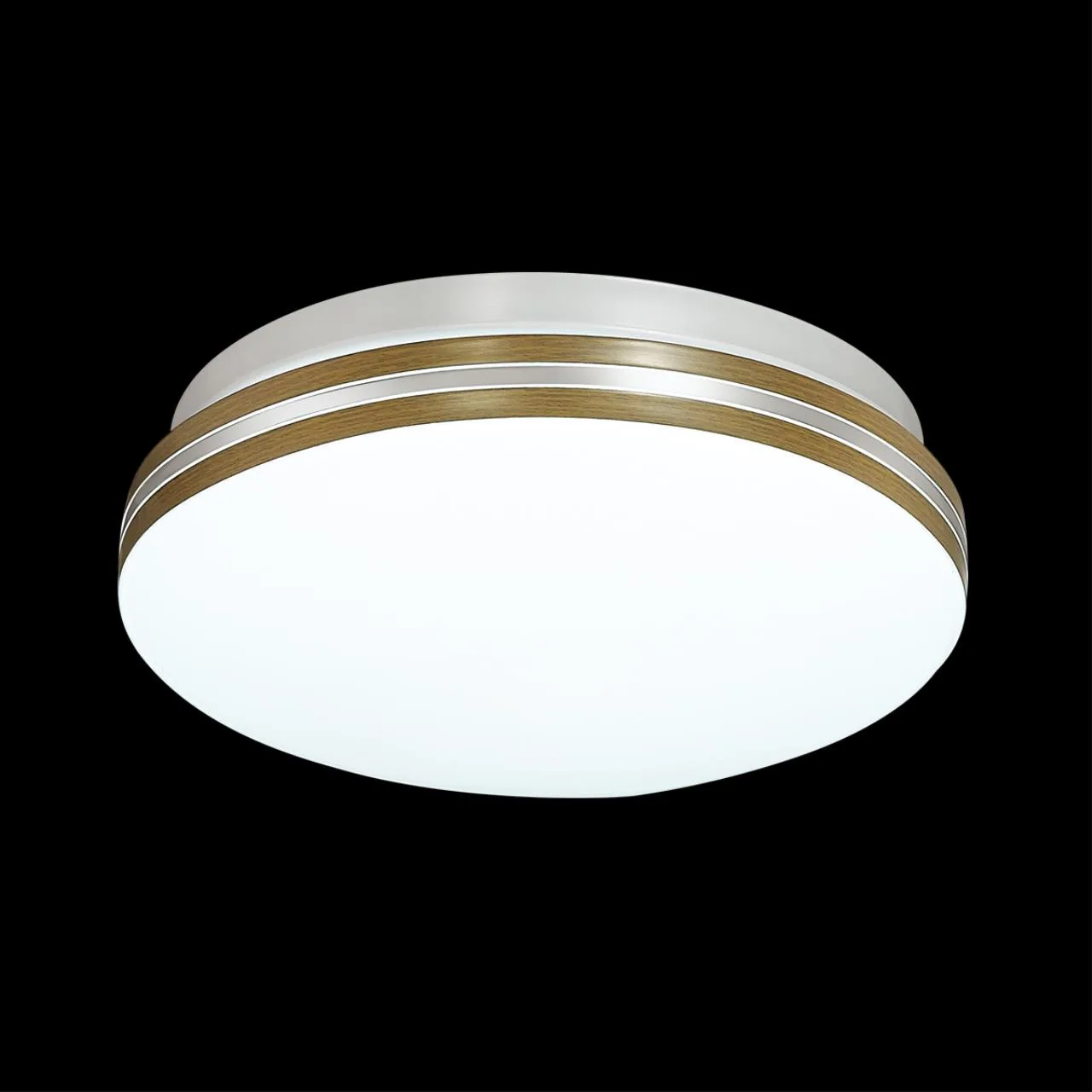 СОНЕКС 3015/CLN MINI SN 207 Светильник пластик/белый/под дерево LED 36Вт 4000K D330 IP43 SMALLI — главное фото товара