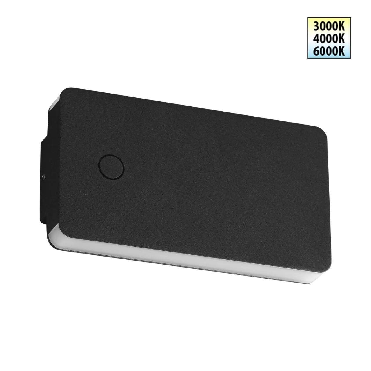 Novotech 359590 STREET NT25 000 черный Светильник ландшафтный с переключ. цв. температуры IP54 LED 10W 100-240V 3000К\4000К\6000К STRAIT — главное фото товара